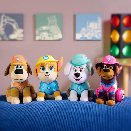 Just Play Disney Junior Pupstruction Roxy Small 8-inch Plush, Stuffed Animal, Rottweiler, Soft and Cuddly, Kids Toys for Ages 2 Up
