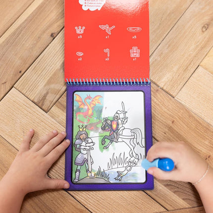Melissa & Doug Water WOW! Adventure | Water Reveal Travel Book | Activity Pad | 3+ | Gift Boy Or Girl