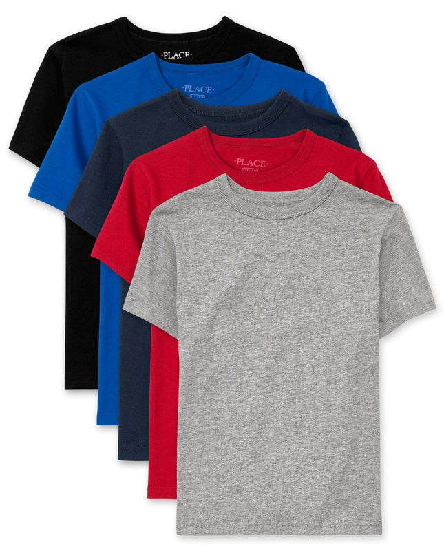 The Children's Place Boys' Basic Short Sleeve Tee,