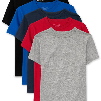 The Children's Place Boys' Basic Short Sleeve Tee,