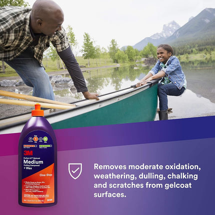 3M Perfect-It Gelcoat Medium Cutting Compound 946 ml