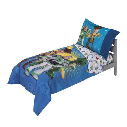 Toy Story Toys in Action 4pc Toddler Bed Set
