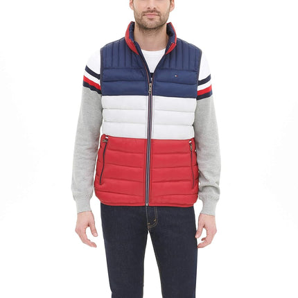Tommy Hilfiger mensLightweight Down Quilted Puffer