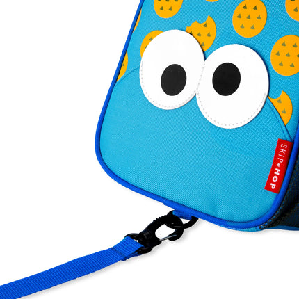 Skip Hop x Sesame Street Toddler Backpack with Safety Harness, Ages 1+, Cookie Monster