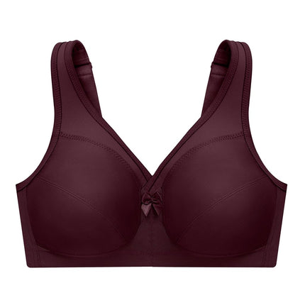 Glamorise MagicLift Active Support Wirefree Bra 1005 (Women's & Women's Plus) Wine