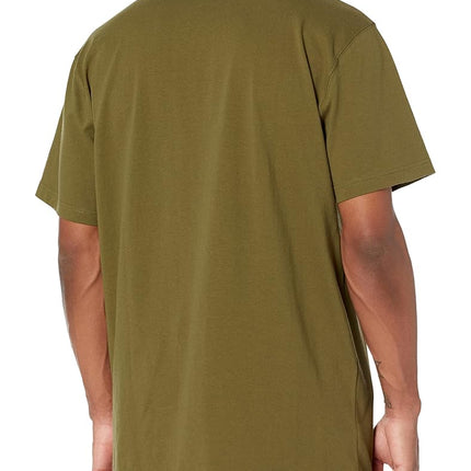 Dickies Men's Short Sleeve Wordmark Graphic T-Shirt, Dark Olive, 3X Tall