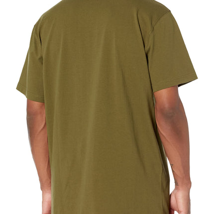 Dickies Men's Short Sleeve Wordmark Graphic T-Shirt, Dark Olive, 3X Tall