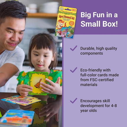 Ravensburger Dinosaur Island Eye Found It! Card Game - Fun Dinosaur Spot It Game for Kids & Families - Promotes Focus and Memory - Ages 4+