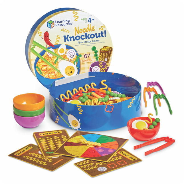 Learning Resources Noodle Knockout! Fine Motor Gam