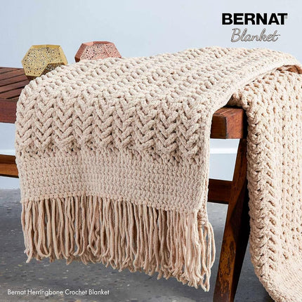 Bernat Blanket BB Vapor Gray Yarn - 2 Pack of 10.5oz/300g - Polyester - #6 Super Bulky - 220 Yards - Knitting, Crocheting, Crafts & Amigurumi