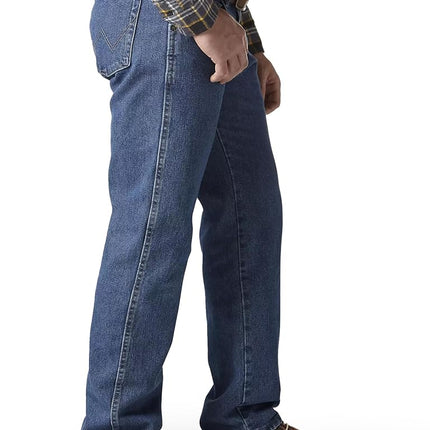 Wrangler Men's Relaxed Fit Jean, Antique Indigo, 40W x 38L