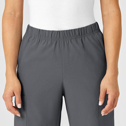 WonderWink Multi-Cargo Pant, Pewter, 4X-Large