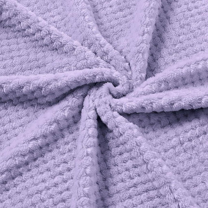 CREVENT 2Pcs 76x102cm Cute Cozy Fluffy Warm Baby Blankets for Infants Toddlers' Bedding Crib Cot Stroller - Grey Cloud + Crown