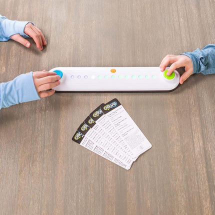 Fat Brain Toys GibGab - Fast-Paced Trivia Party Game for Kids and Adults, 2 Players