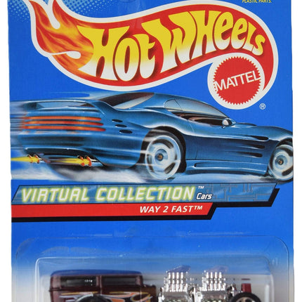 Hot Wheels Way 2 Fast, Virtual Collection [Maroon]