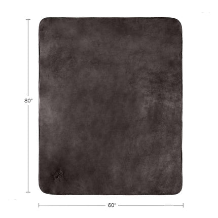 PETMAKER Dog Blanket, Charcoal, 60” x 80”