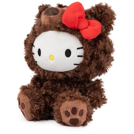 GUND Sanrio Hello Kitty Philbin Teddy Bear Plush Toy, Premium Stuffed Animal for Ages 1 and Up, Brown, 10�