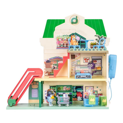 Bluey Supermarket Playset, 3 Different Levels With