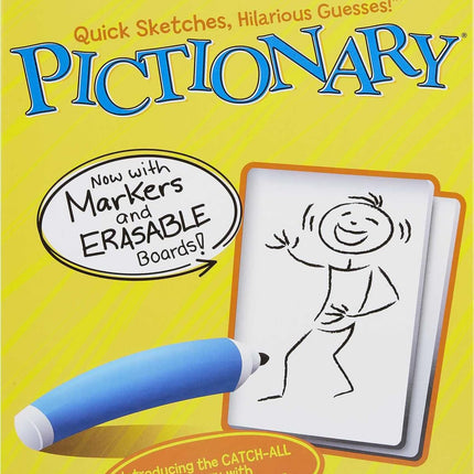 Mattel Games Pictionary Classic Board Game of Draw