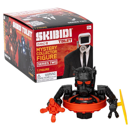 SKIBIDI TOILET Mystery Figure Collector Series 2, Collectible Figures, YouTube Animation Sensation, Officially Licensed Toilet Merch