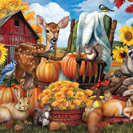 Buffalo Games � Tom Woods - Autumn Animals - 1000 