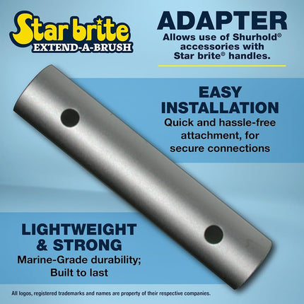 Star brite Shurhold Brush Head Adapter to Starbrite Handle