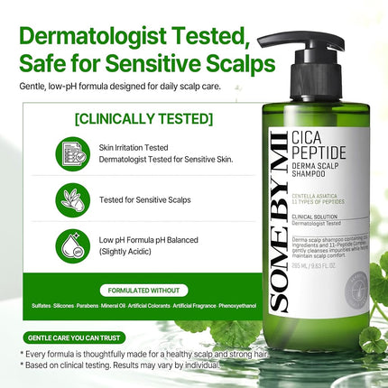 Cica Peptide Anti Hair Loss Derma Scalp Shampoo
