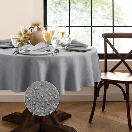 Elrene Home Fashions Laurel Solid Texture Water an