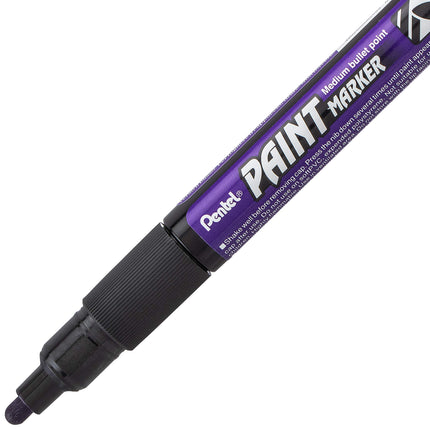 Pentel Paint Markers, Medium Bullet Point, Violet Ink - MMP20-V