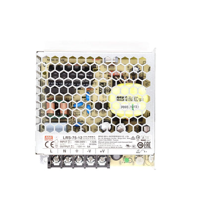 Mean Well LRS-75-12 Switching Power Supply 72W 12V
