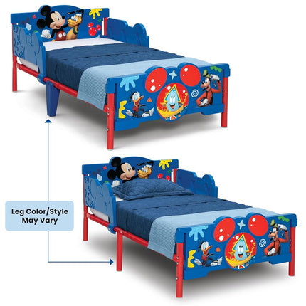 Delta Children - Mickey Mouse 3D Toddler Bed, Blue