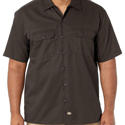 Dickies Men’s Short Sleeve Work Shirt – Durable Tw