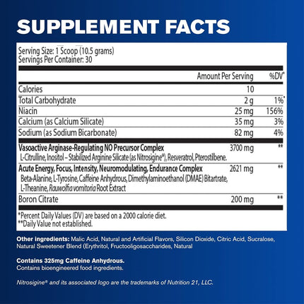 GAT Clinically Tested Nitraflex, Testosterone Enhancing Pre Workout, Fruit Punch,300 Gram