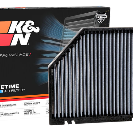 K&N Cabin air filter compatible with Audi A4, A5, 