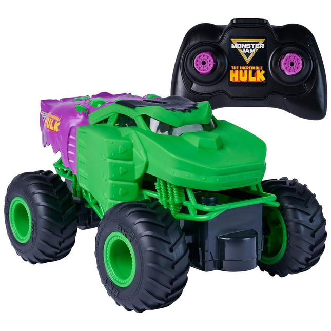 Monster Jam Marvel The Hulk RC Toy Monster Truck, 