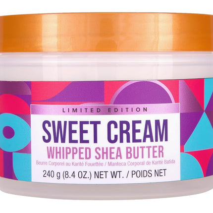 Tree Hut Sweet Cream Whipped Shea Body Butter, 8.4 oz, Lightweight, Long-lasting, Hydrating Moisturizer with Natural Shea Butter for Nourishing Essential Body Care
