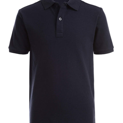 Nautica Boys' School Uniform Short Sleeve Polo Shi