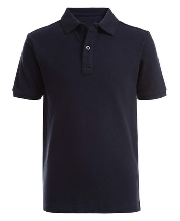 Nautica Boys' School Uniform Short Sleeve Polo Shi