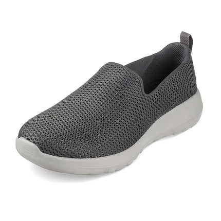 Skechers Women's GOwalk Joy Slip On Sneaker, Charcoal, US 8