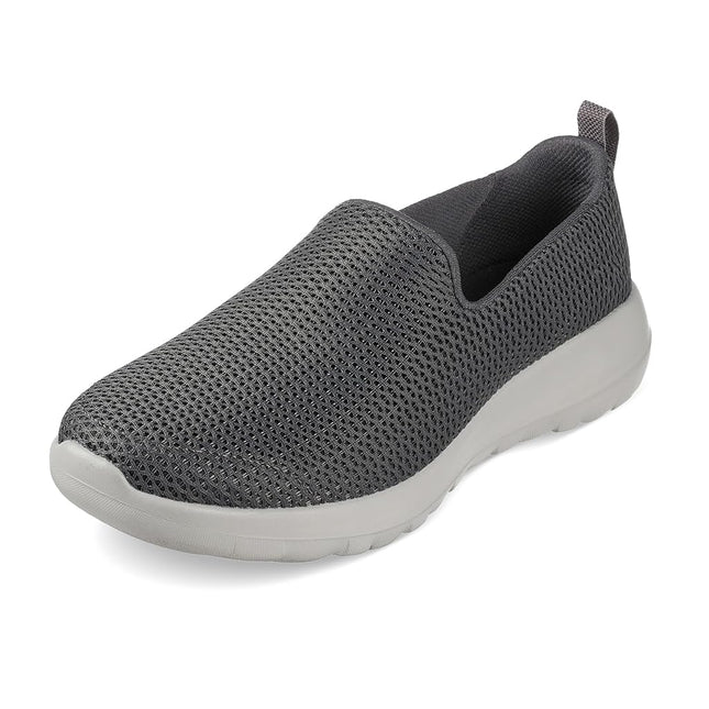 Skechers Women's GOwalk Joy Slip On Sneaker, Charcoal, US 8