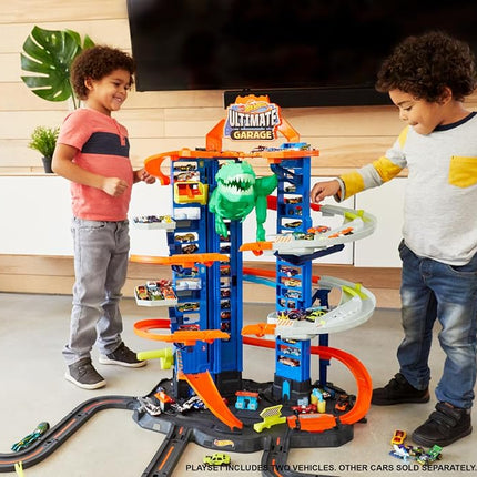 Hot Wheels Ultimate Garage Playset & 2 Cars