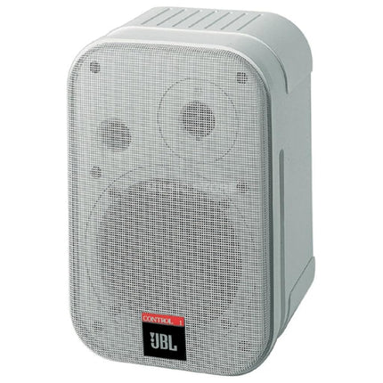 JBL Professional C1PRO-WH High Performance 2-Way Professional Compact Loudspeaker System, White, Sold as Pair