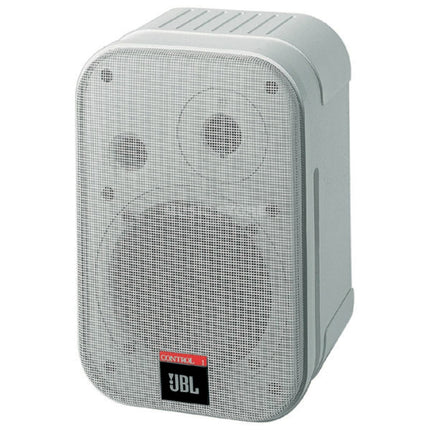 JBL Professional C1PRO-WH Sistema de altavoces compactos profesionales de 2 vías de alto rendimiento, blanco, se venden en par