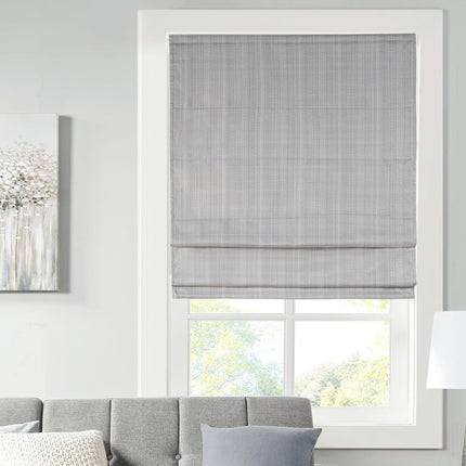 Madison Park Galen Cordless Roman Shades - Fabric 