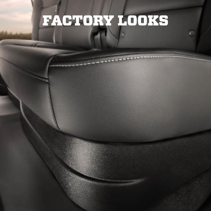 Husky Liners Fits 2009-14 Ford F-150 SuperCrew without subwoofer under rear seat Gearbox Under Seat Storage Box,Black,9241