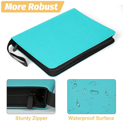Foalgo Trading Card Binder, Card Collection Binder Album Folder with 720 Side Loading Pockets, 9 Pocket Trading Card Album Folder for TGC,MTG, Baseball Cards, Yugioh