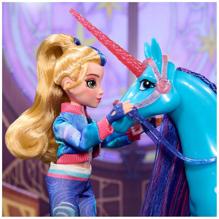Unicorn Academy, Power of Friendship Isabel Doll with Trophy, Medal & 5 Fashion Accessories, 9.5”, Dolls & Unicorn Toys for Girls Ages 4 and up