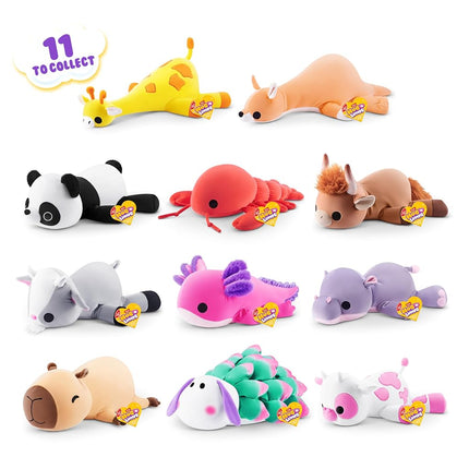 Hug-A-Lumps Lobster (Medium) Lenny by ZURU, Cuddly Squishy Weighted Plush