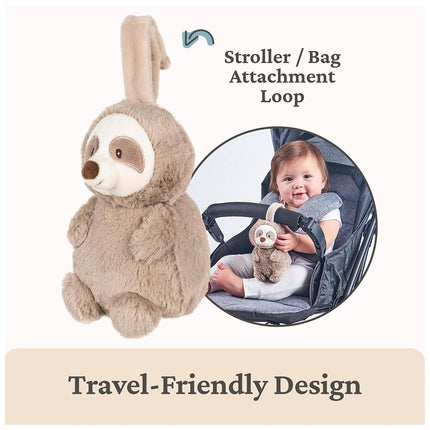 GUND Baby Lil' Luvs Tuck-Away Lovey, perezoso Reese, juguete de peluche ultrasuave con manta integrada para bebés y recién nacidos