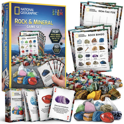 National Geographic Rock Bingo Game - Play Rock Bi
